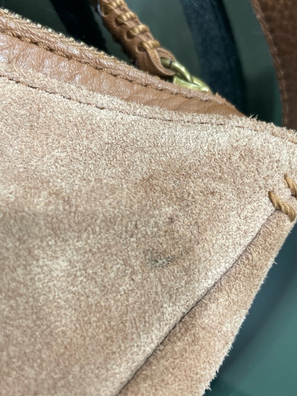 Crescent Crossbody — Brown Suede Shoulder Tess Large Sling Bag The Sak - Picture 7 of 8